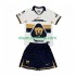 Camisola Pumas UNAM Criança Equipamento Primeiro 2025-2026 Manga Curta